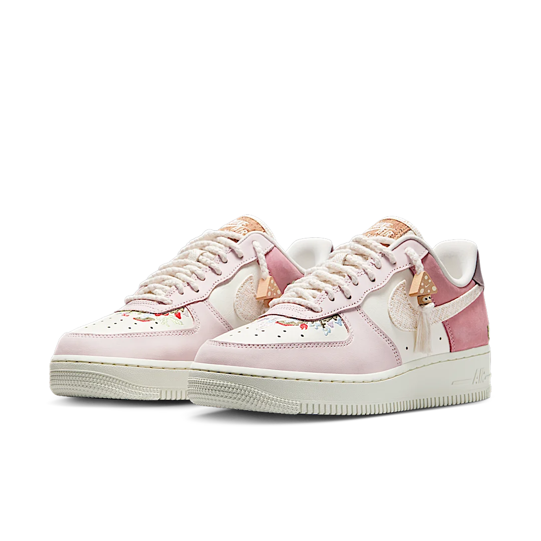 Nike Air Force 1 Low Mushroom, Sail/Pink Foam/Elemental Pink (IB8874-111)