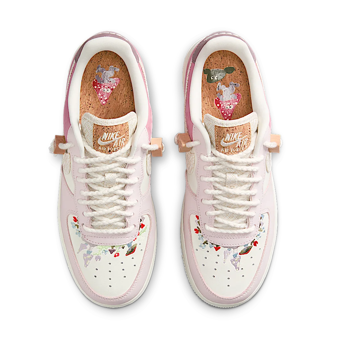 Nike Air Force 1 Low Mushroom, Sail/Pink Foam/Elemental Pink (IB8874-111)