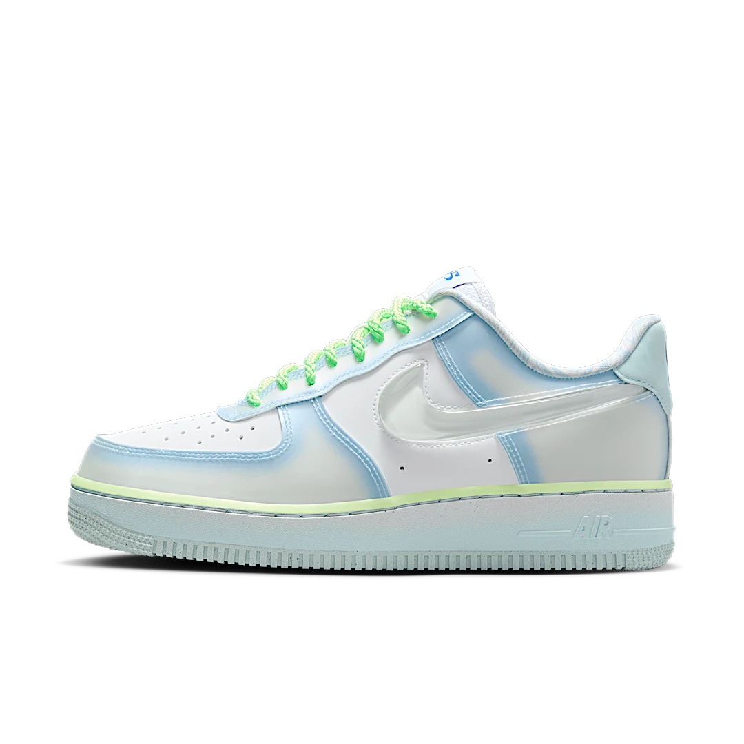 Nike Air Force 1 Low Serena Williams Design Crew Psychic Blue, Psychic Blue/White/Glacier Blue/Clear (HJ4399-400)