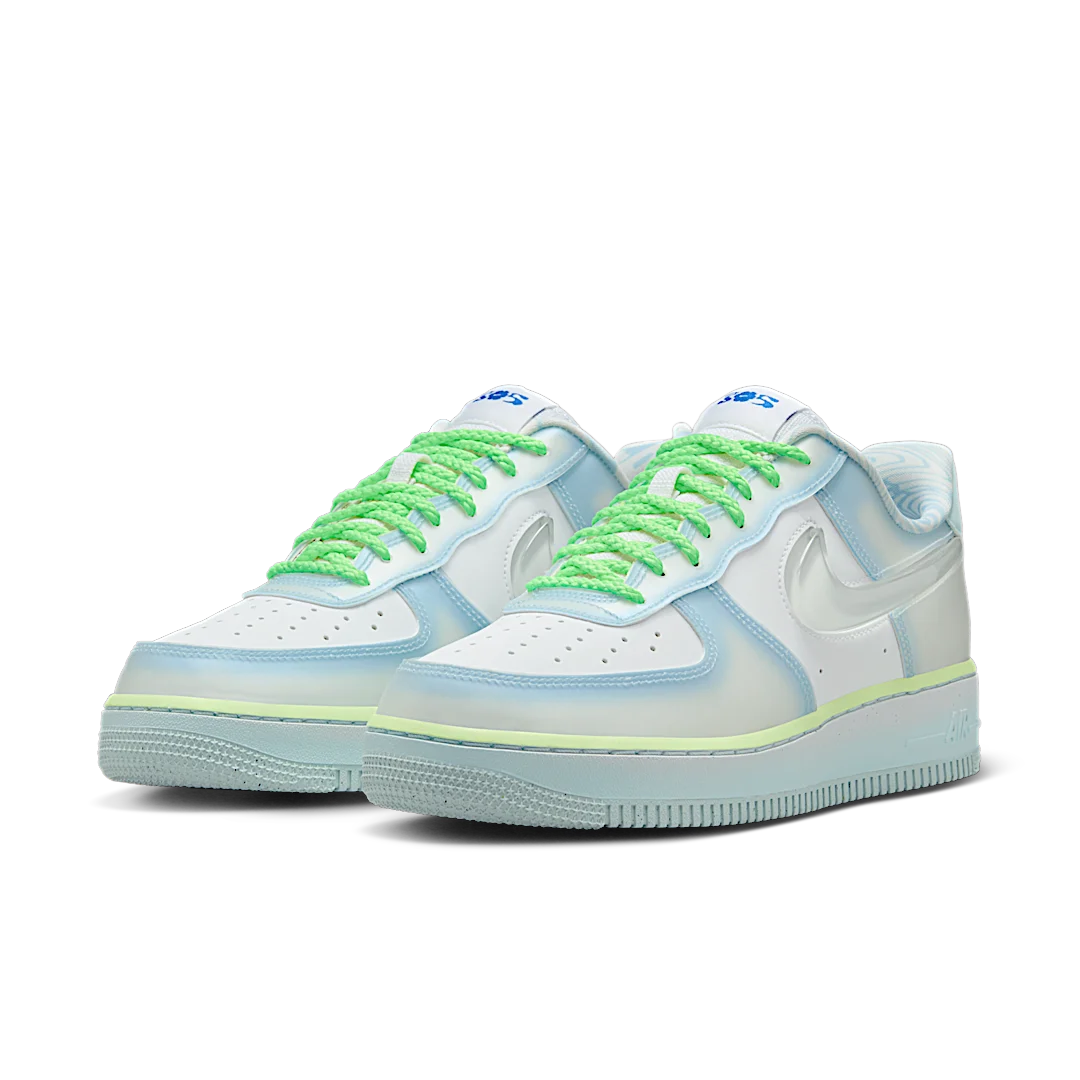 Nike Air Force 1 Low Serena Williams Design Crew Psychic Blue, Psychic Blue/White/Glacier Blue/Clear (HJ4399-400)