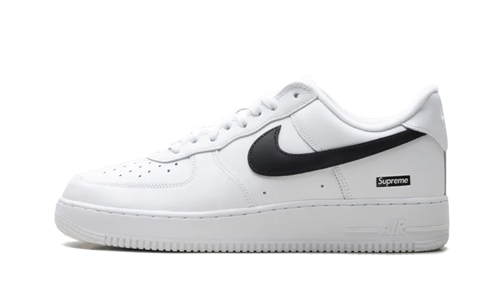 Nike Air Force 1 Low Supreme White Black - Sneak