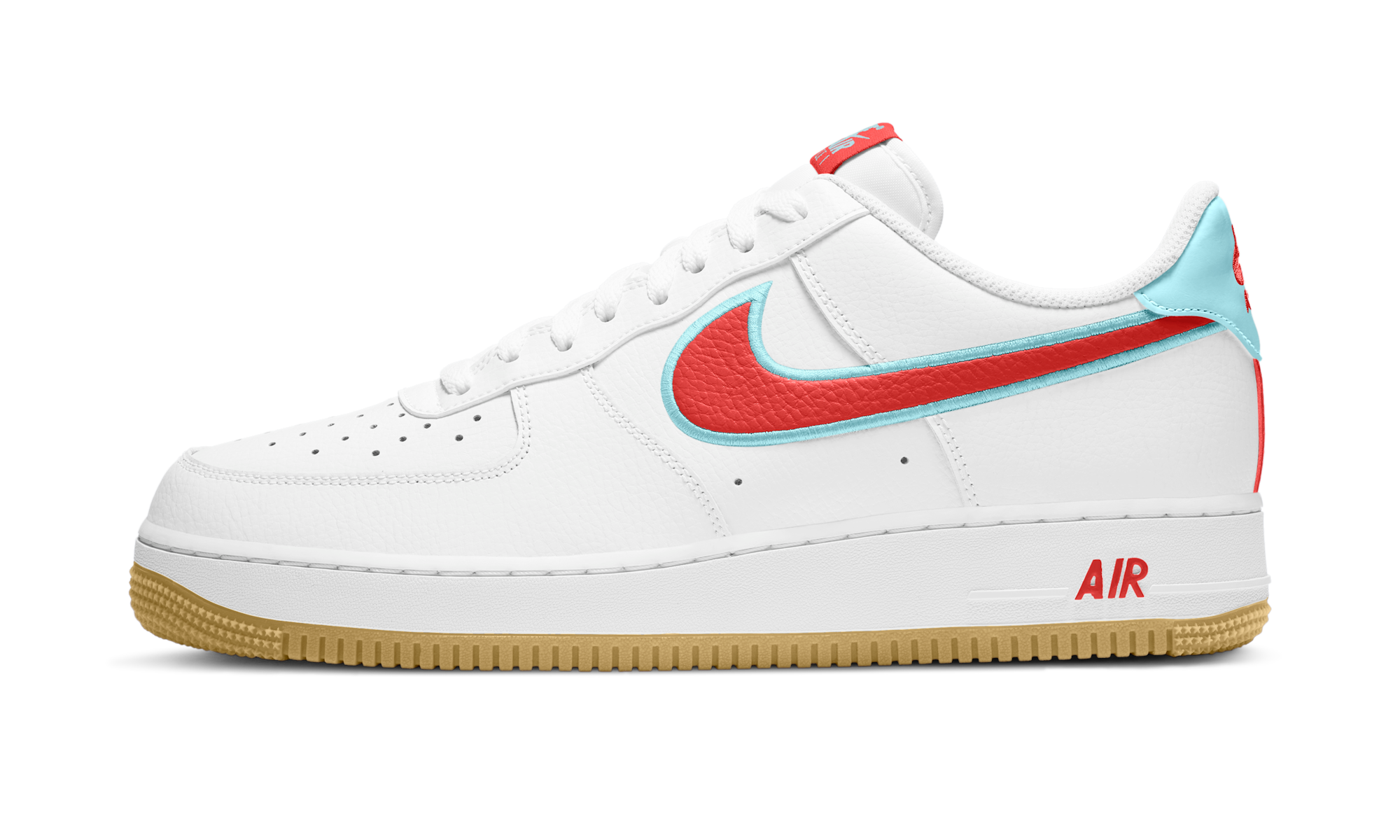 Nike Air Force 1 Low White Chile Red Glacier Ice