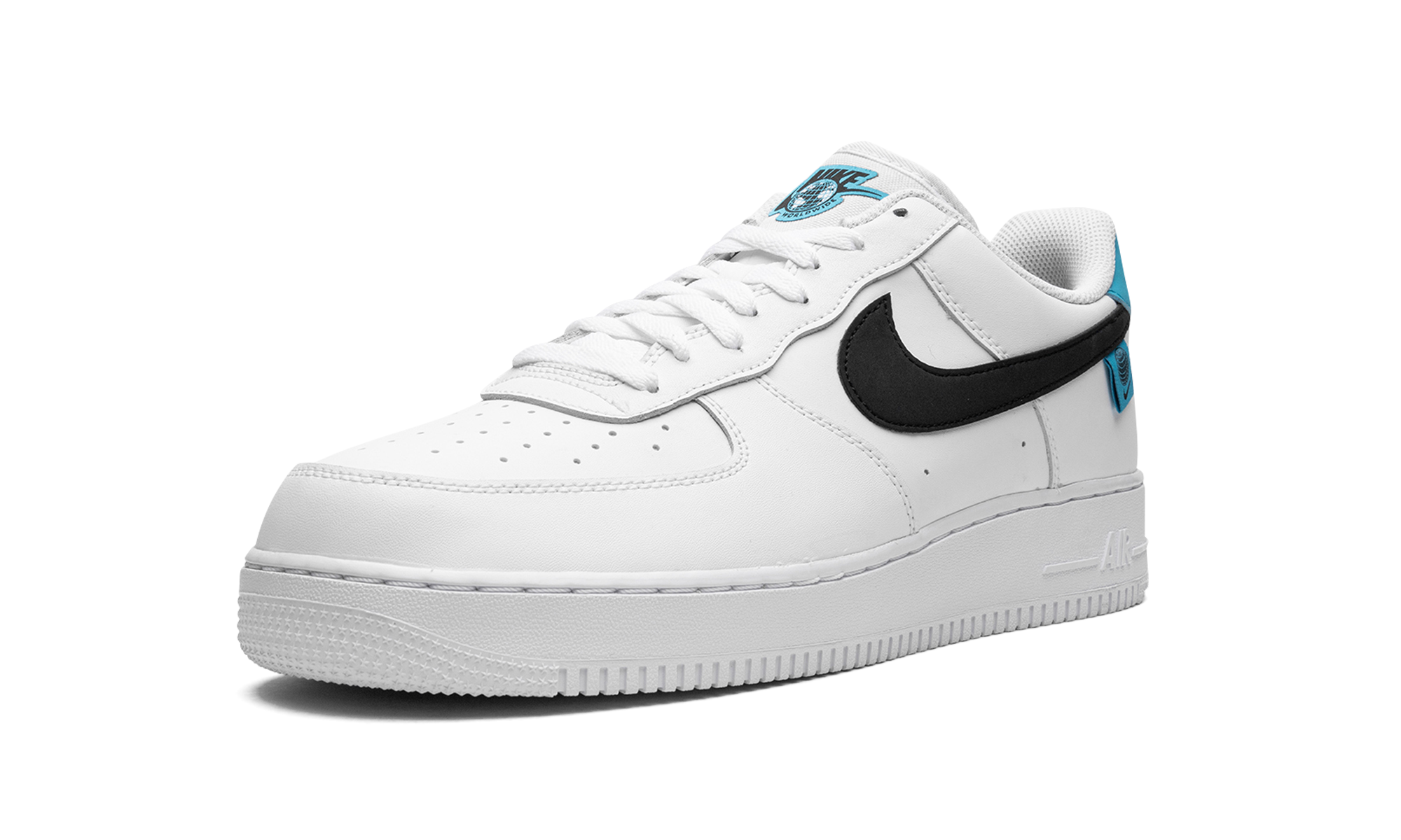 Nike Air Force 1 Low Worldwide White Blue Fury Black