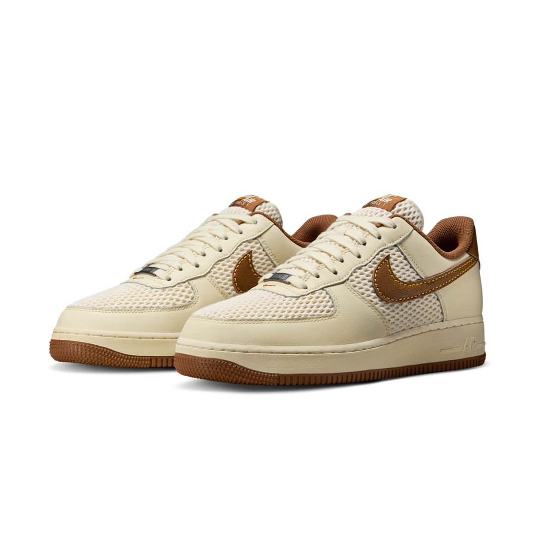Nike Air Force 1 Low '07 LV8 Coconut Milk Canyon Gold Light British Tan, Coconut Milk/Canyon Gold/Light British Tan (IB7719-113)