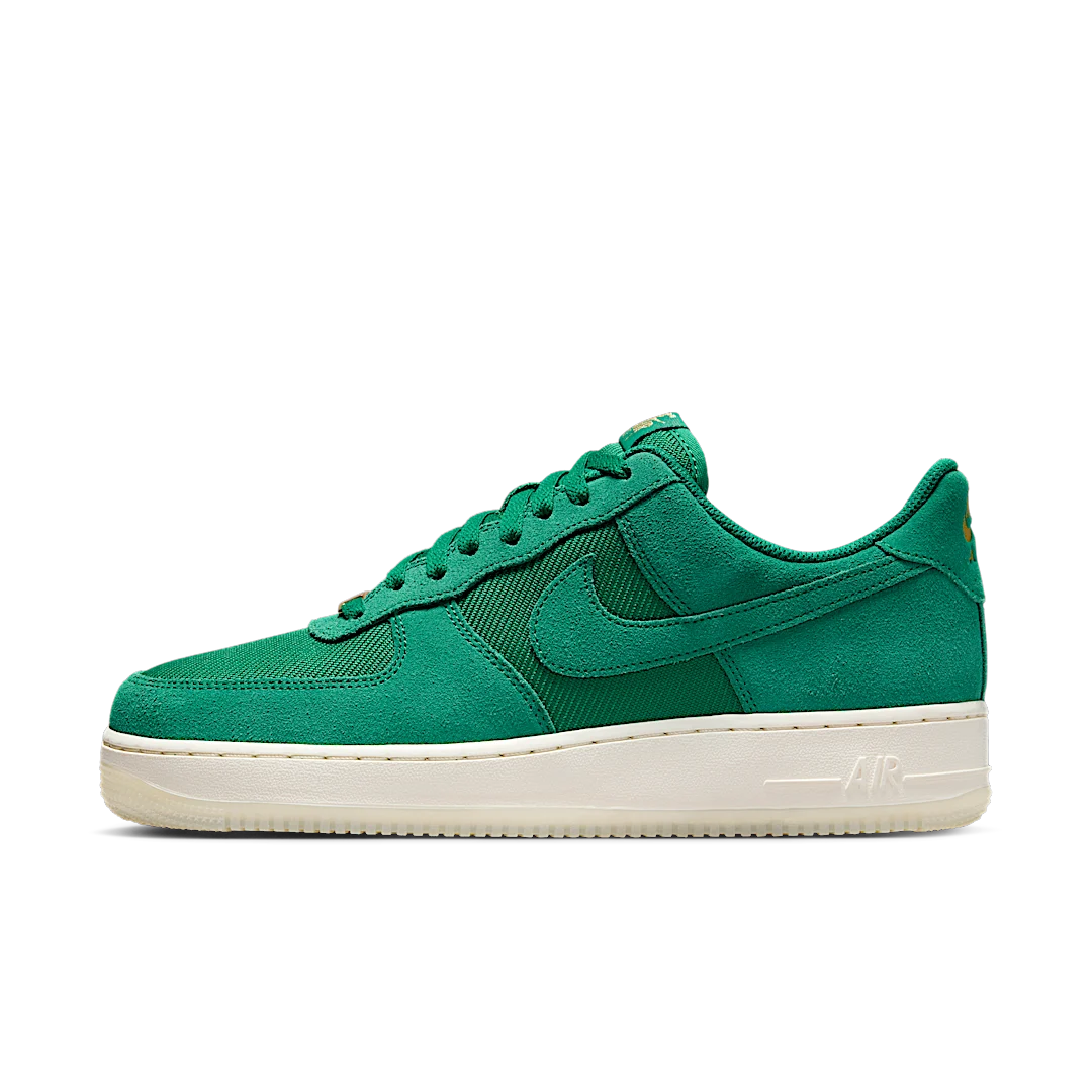 Nike Air Force 1 Low '07 LV8 Malachite Pale Ivory Metallic Gold, Malachite/Pale Ivory/Metallic Gold/Malachite (FZ5222-300)