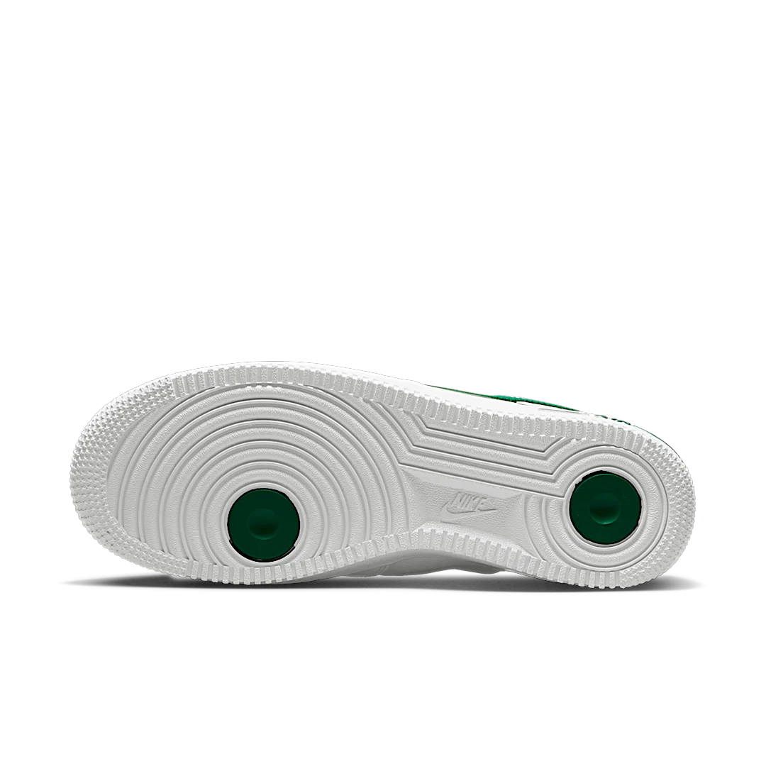 Nike Air Force 1 Low '07 SE 40th Anniversary Edition Sail Malachite, Sail/Malachite-White-Metallic Gold (DQ7582-101)