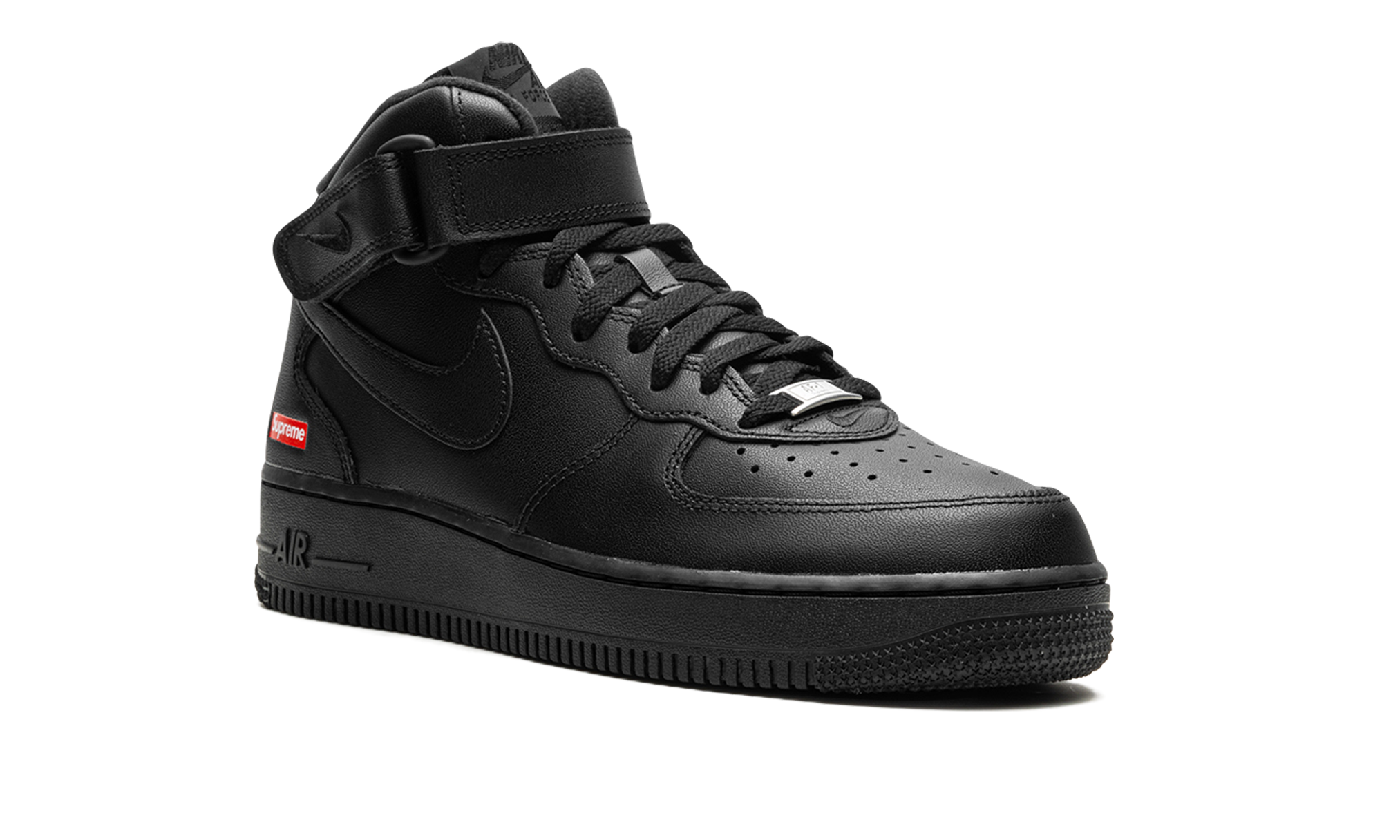 Nike Air Force 1 Mid Supreme Black