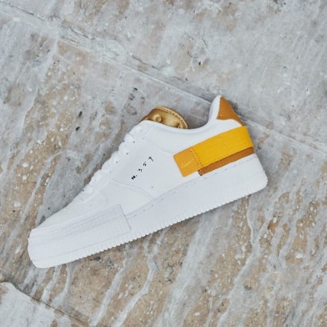 Nike Air Force 1 Type White Gold