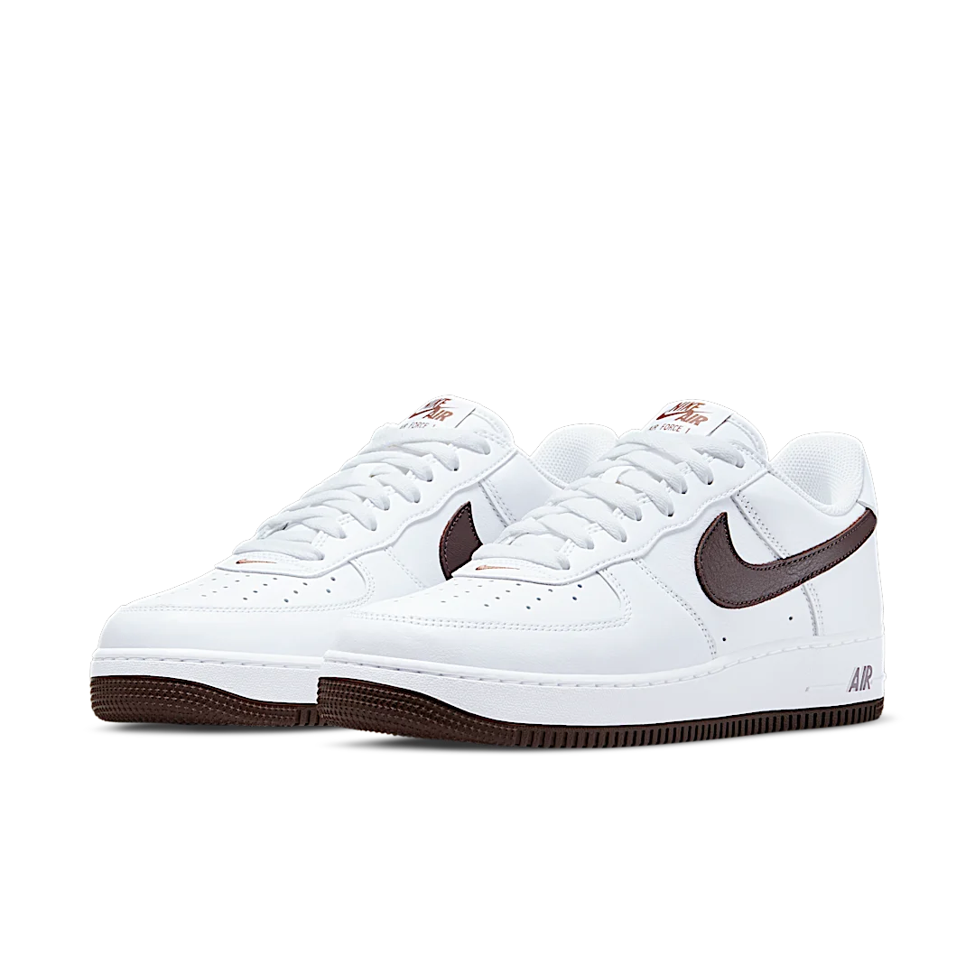 Nike Air Force 1 '07 Low Color of the Month White Chocolate (2022), White/Chocolate-Metallic Gold (DM0576-100)