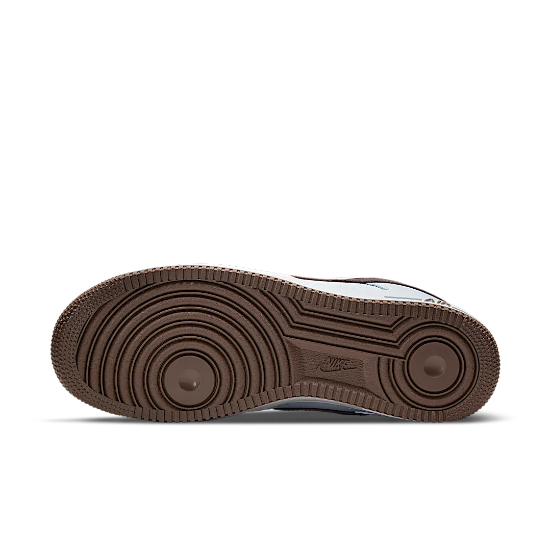 Nike Air Force 1 '07 Low Color of the Month White Chocolate (2022), White/Chocolate-Metallic Gold (DM0576-100)