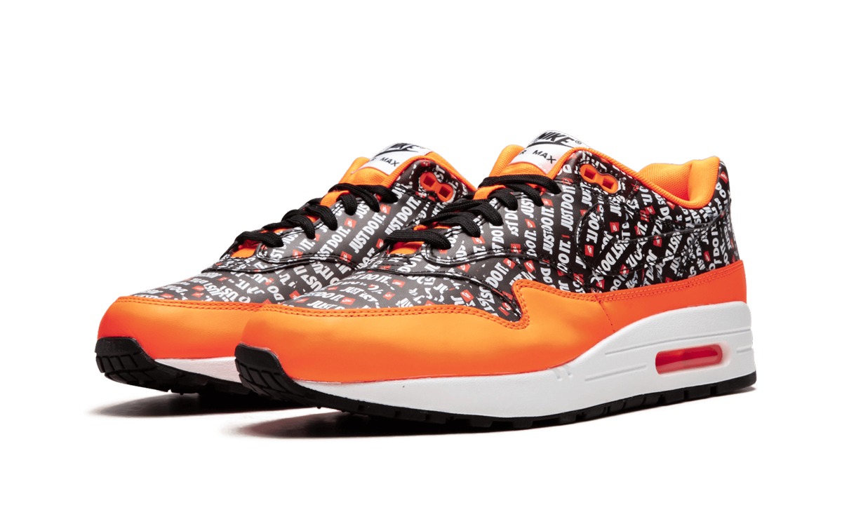 Nike Air Max 1 Just Do It Pack Black Orange