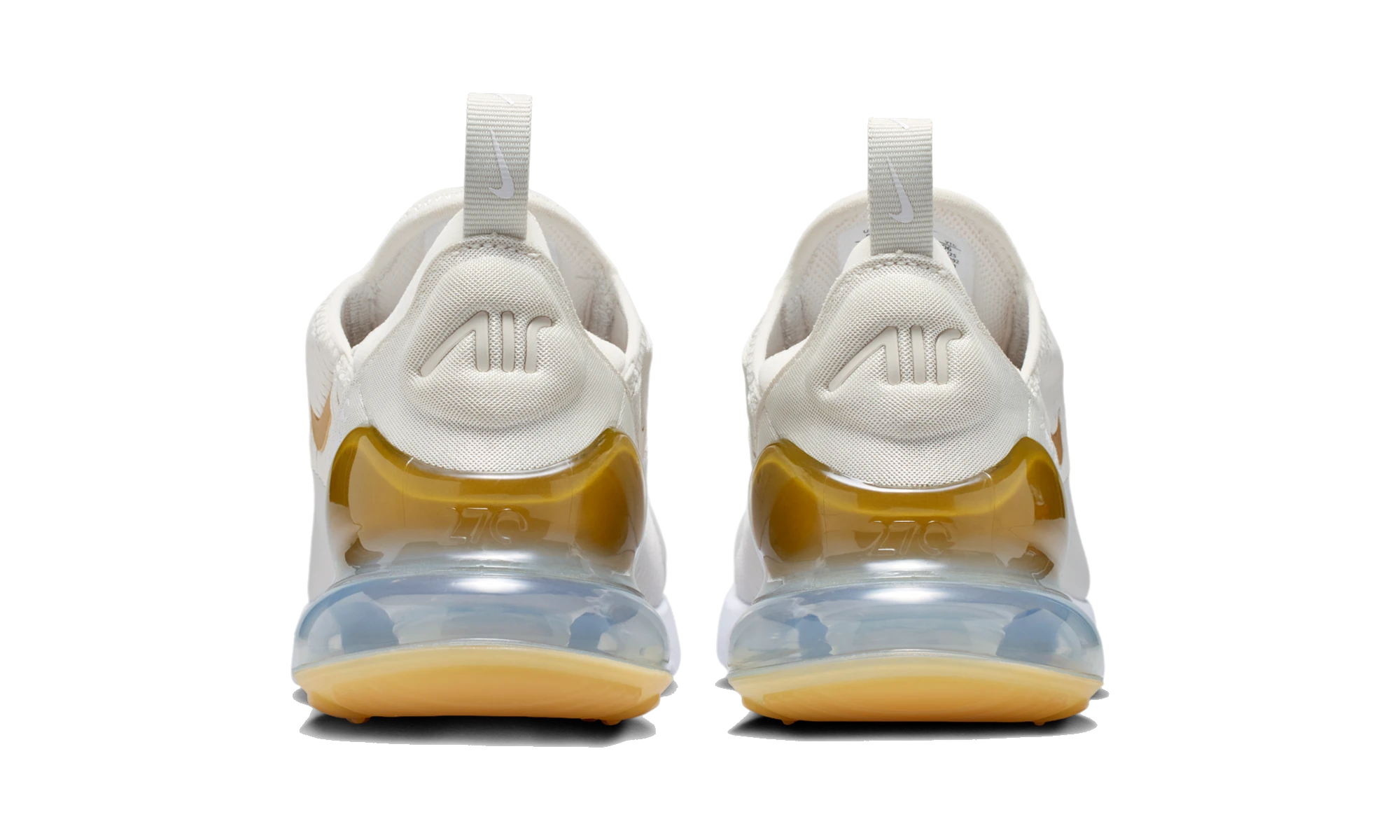 Nike Air Max 270 Light Bone Metallic Gold