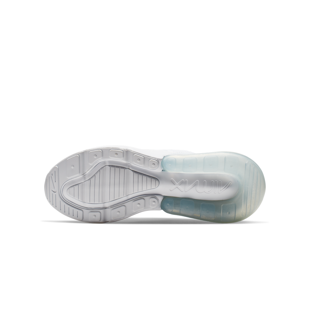 Nike Air Max 270 White Metallic Silver, White/Metallic Silver/White (943345-103)