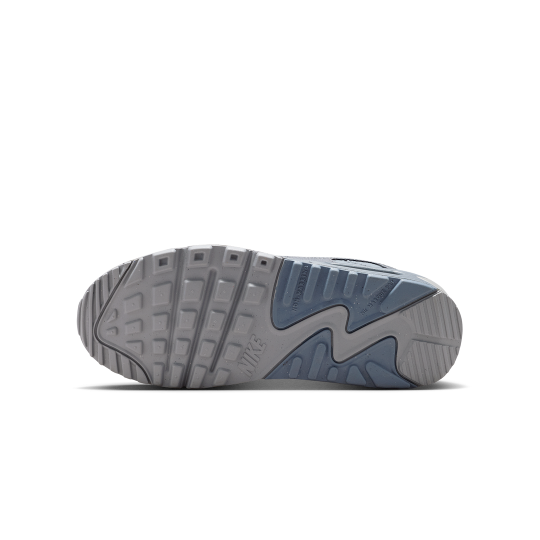 Nike Air Max 90 LTR Wolf Grey Stealth Armory Blue, Wolf Grey/Stealth/Armory Blue (CD6864-032)