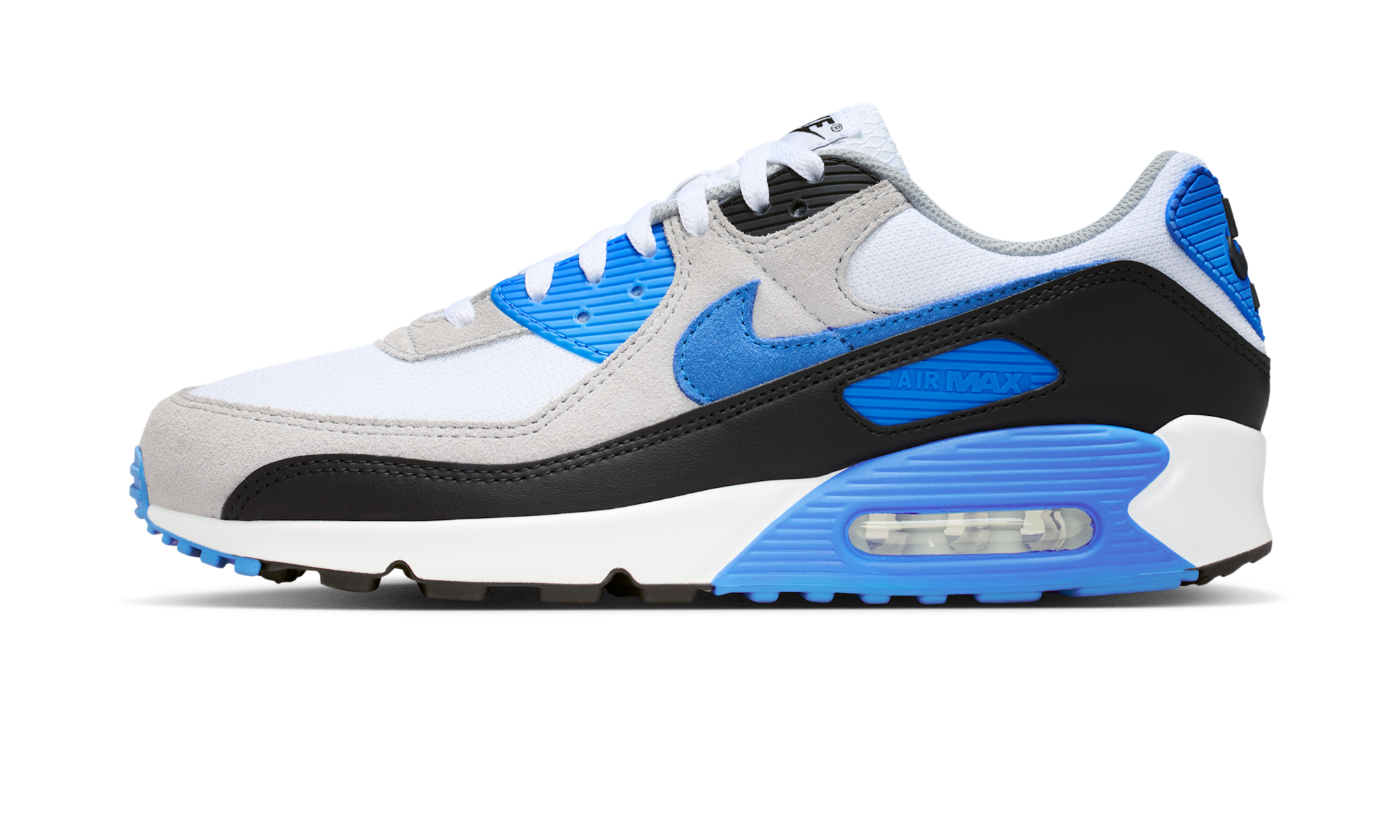 Nike Air Max 90 White Blue Crystal
