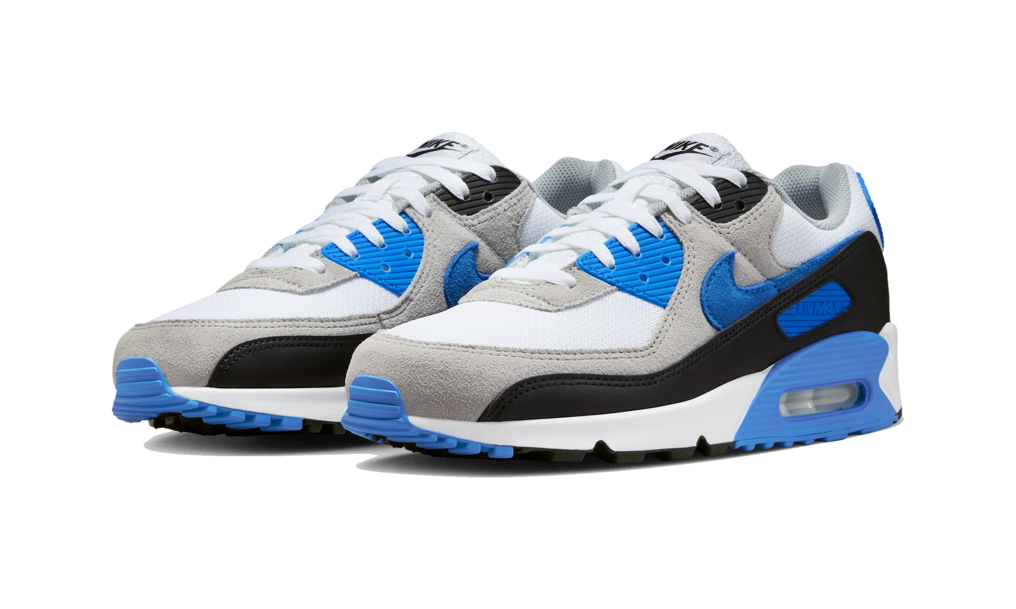 Nike Air Max 90 White Blue Crystal