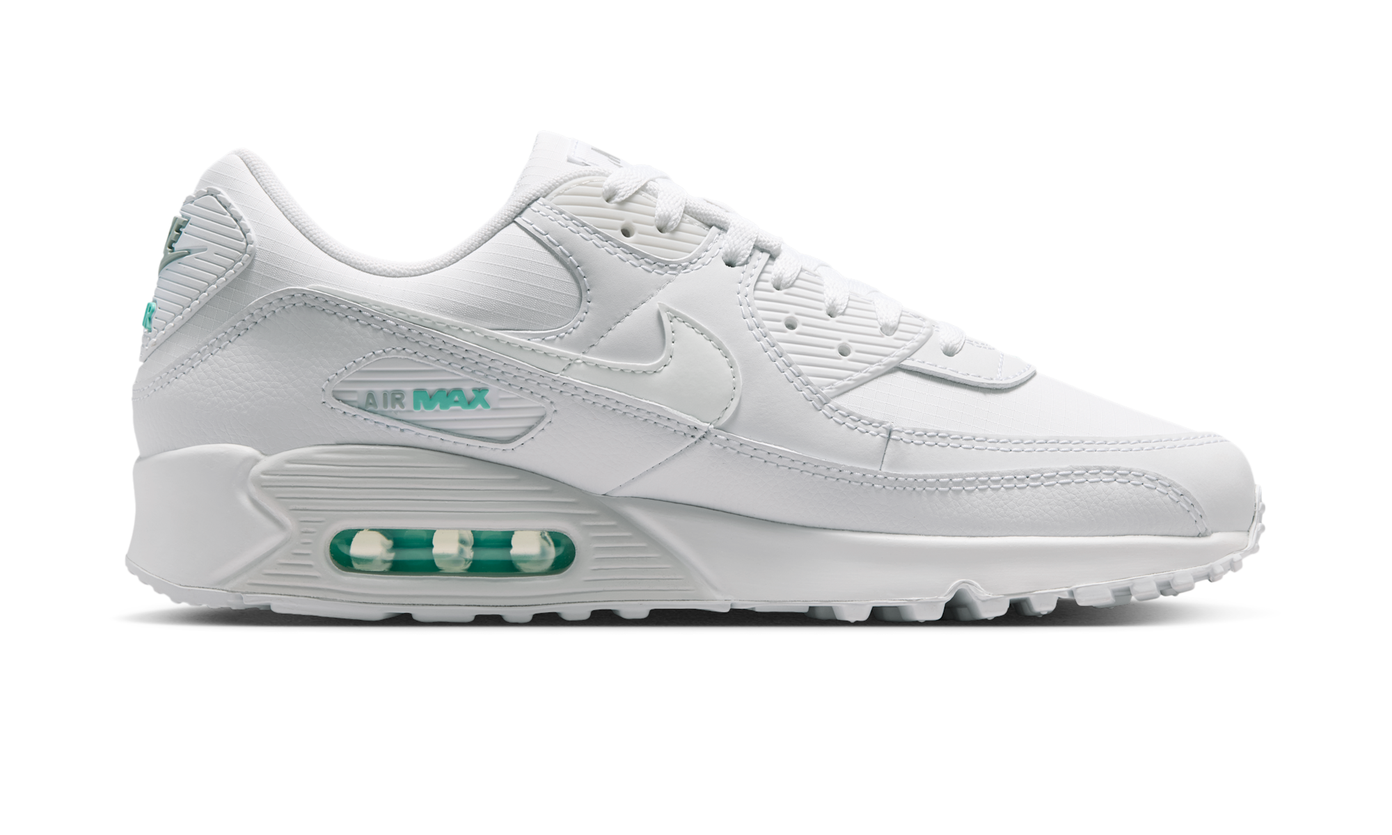 Nike Air Max 90 White Hyper Turquoise