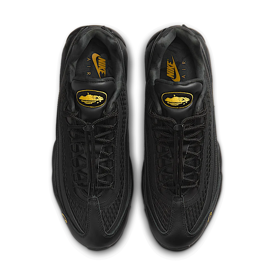 Nike Air Max 95 Corteiz Honey Black, Black/Black/Tour Yellow (FB2709-003)