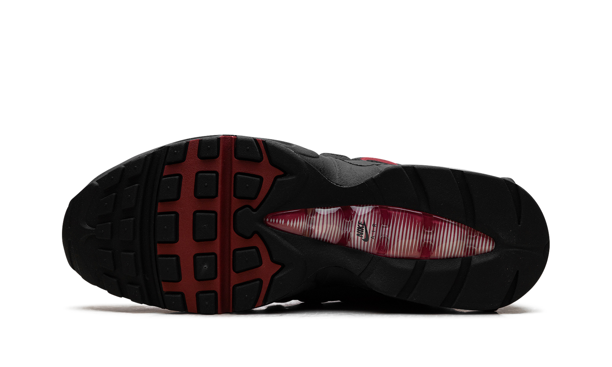 Nike Air Max 95 OG Big Bubble Black Crimson Grey
