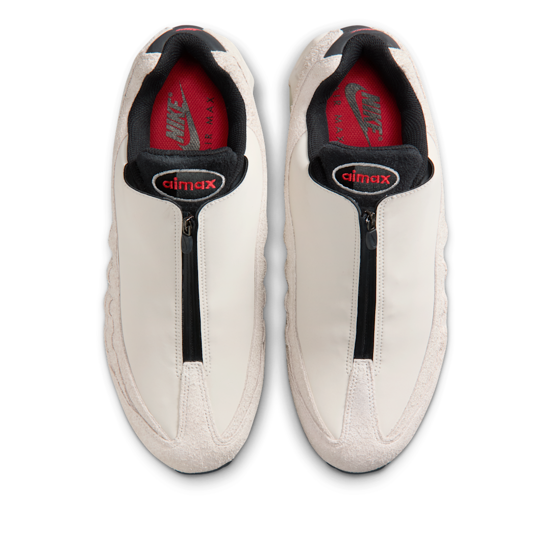 Nike Air Max 95 Big Bubble Phantom Light Crimson Smoke Grey Black