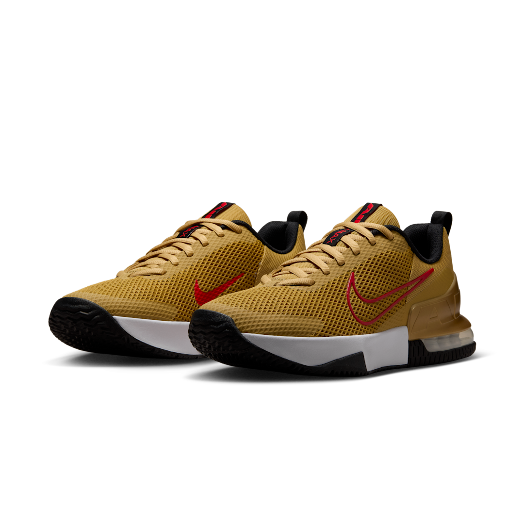 Nike Air Max Alpha Trainer 6 Gold Metallic University Red, Flat Gold/Metallic Gold/Black/University Red (FQ1833-700)