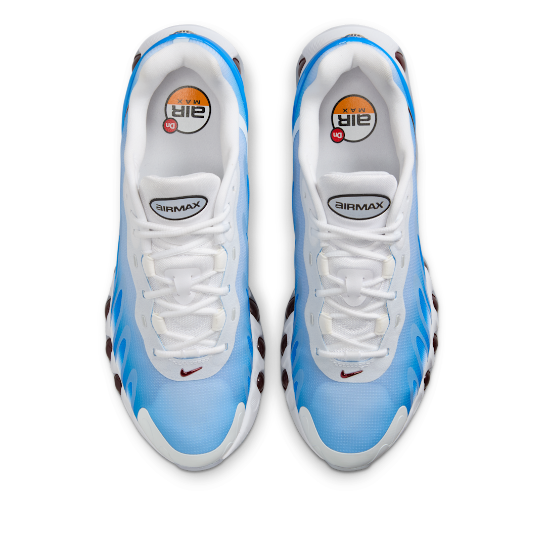 Nike Air Max Dn8 White Red Light Photo Blue, White/University Red/Light Photo Blue/Black (FQ7860-101)