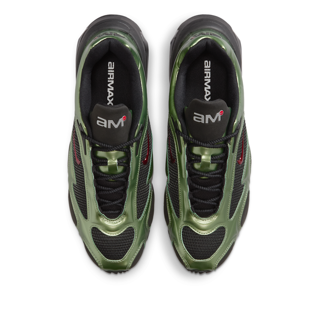 Nike Air Max Muse Metallic Oil Green, Black/Oil Green/Metallic Silver/University Red (FV1920-004)