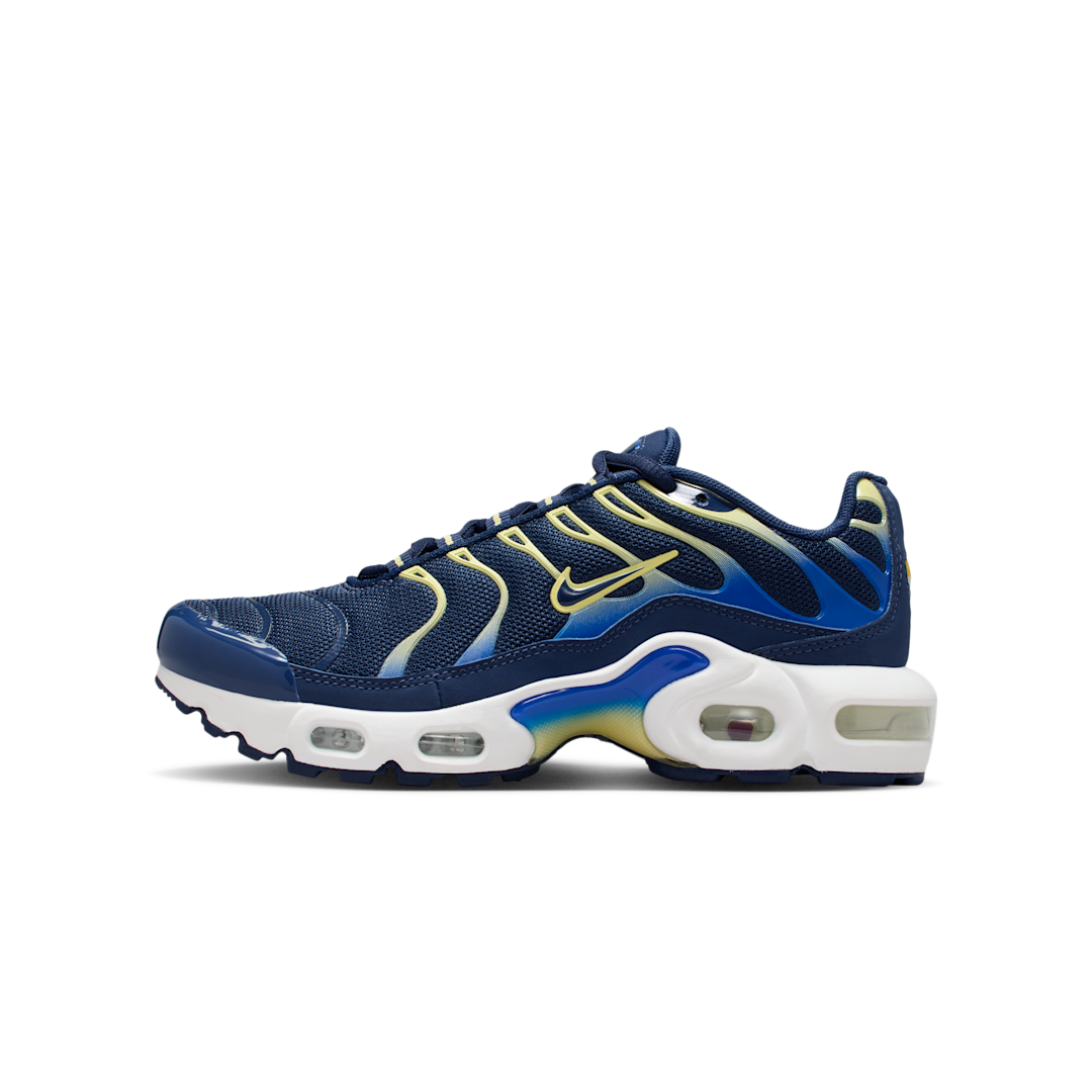 Nike Air Max Plus Midnight Navy Soft Yellow, Midnight Navy/Soft Yellow/Midnight Navy (CD0609-412)