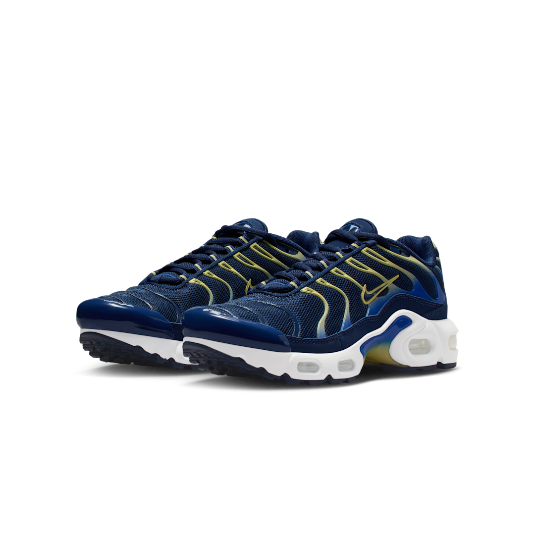 Nike Air Max Plus Midnight Navy Soft Yellow, Midnight Navy/Soft Yellow/Midnight Navy (CD0609-412)