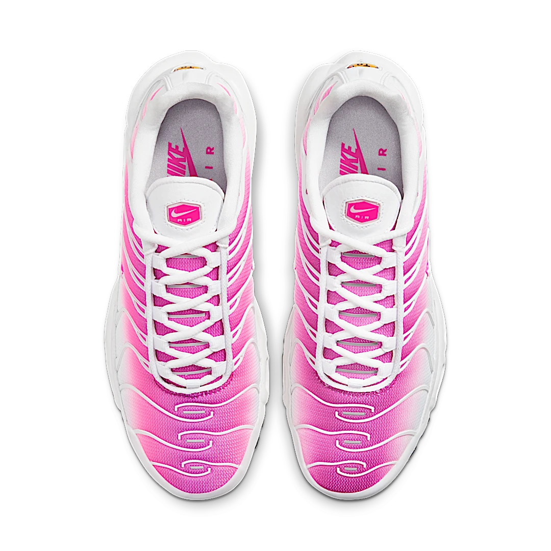 Nike Air Max Plus Pink Fade, White/White/Pink (CZ7931-100)