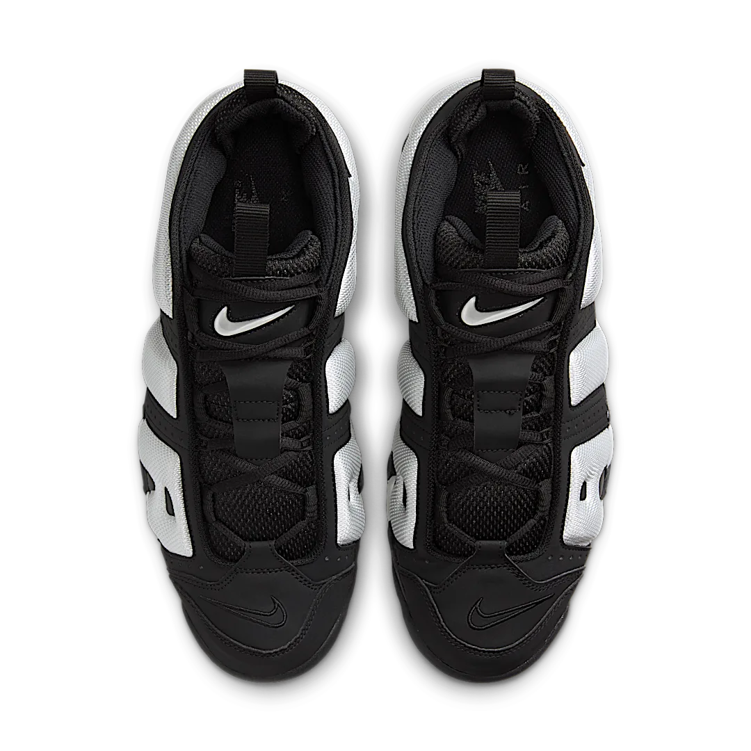Nike Air More Uptempo Low Black Photon Dust, Black/Metallic Silver/Photon Dust (FZ3055-001)