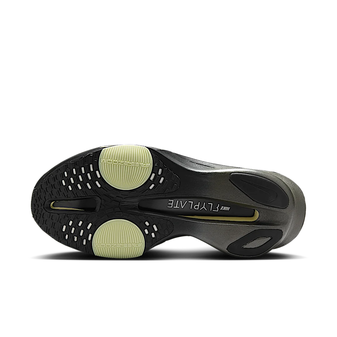 Nike Air Zoom Alphafly Next% 3 Black Olive Aura, Black/Metallic Medium Ash/Olive Aura (HV6350-001)