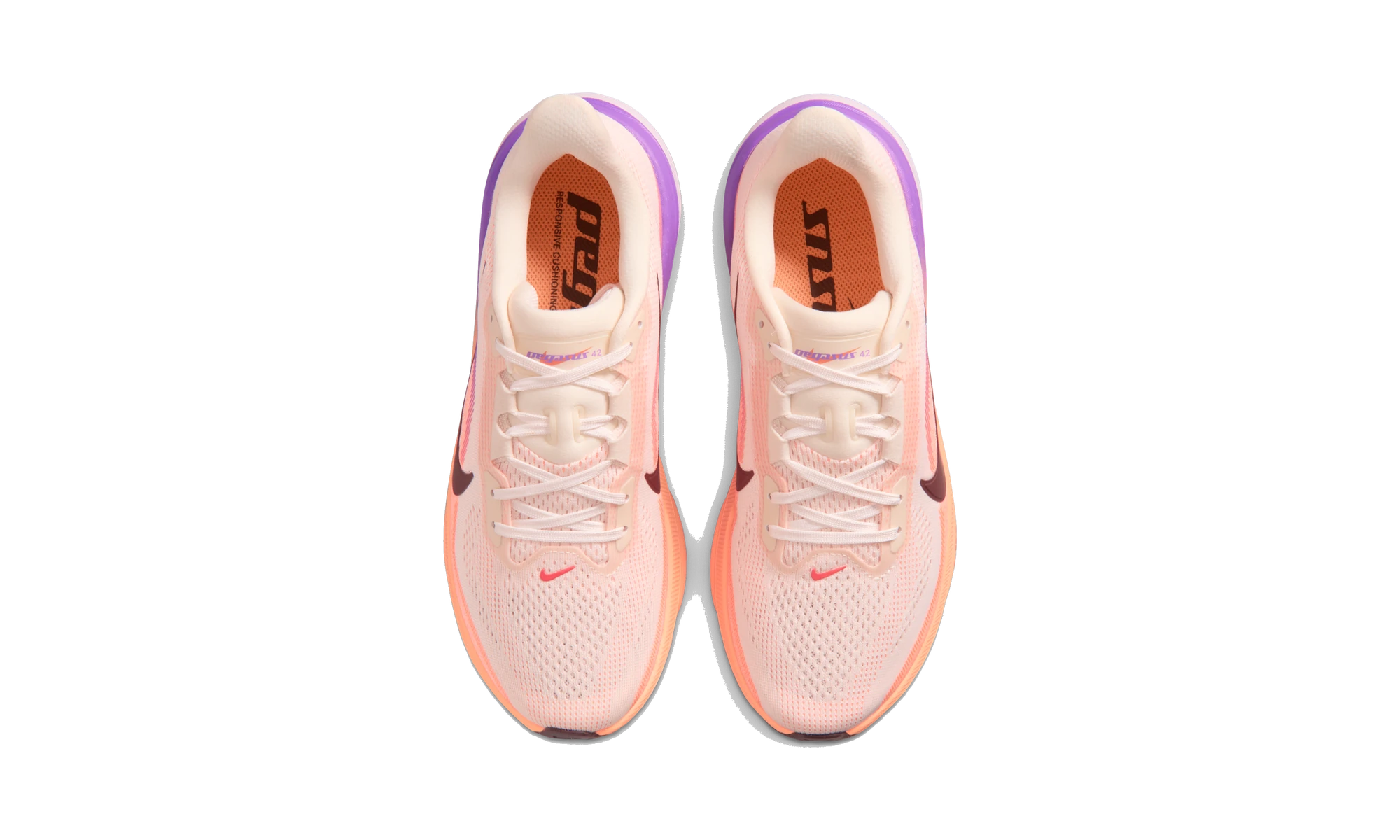 Nike Air Zoom Pegasus 42 Orange Pulse Bright Violet