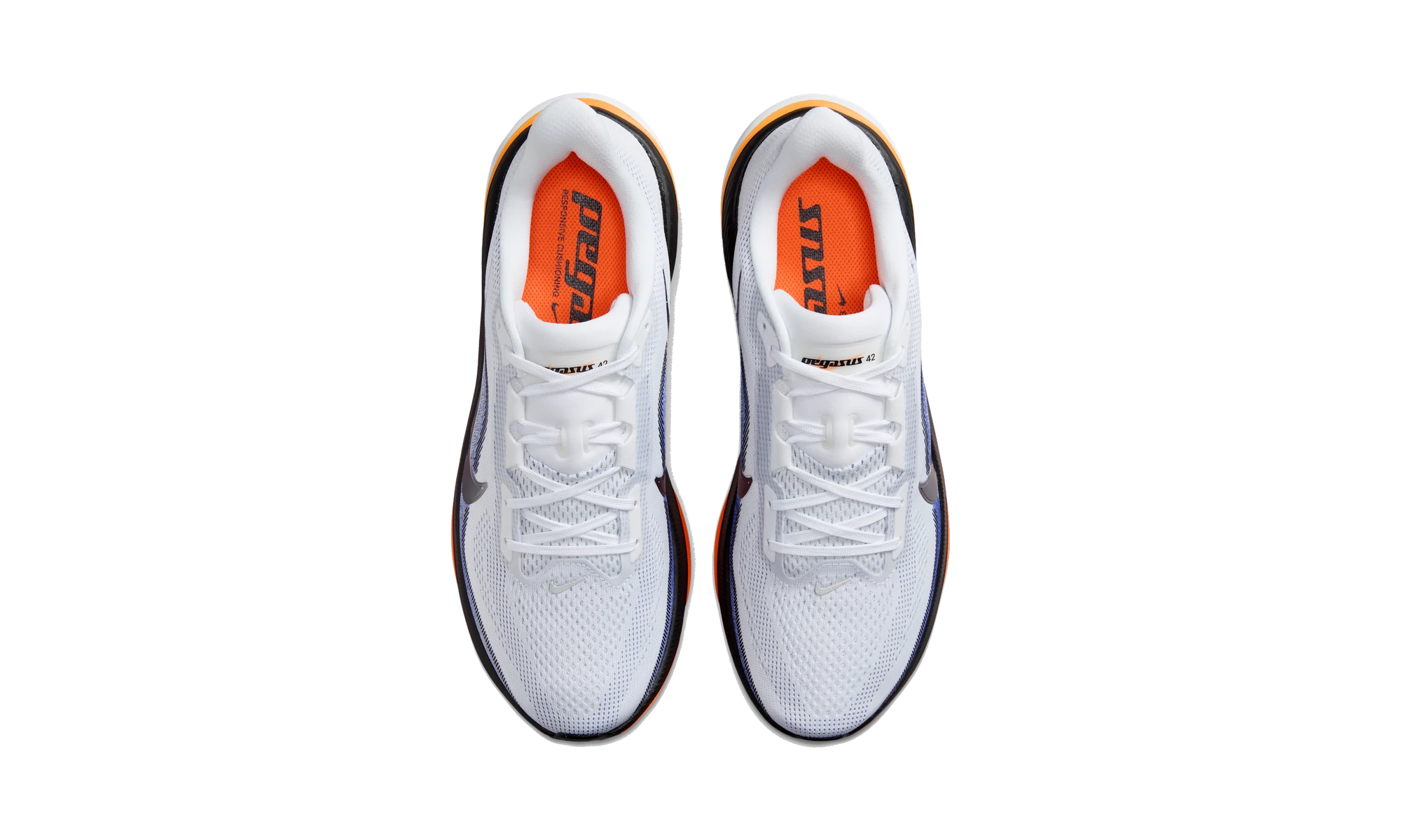 Nike Air Zoom Pegasus 42 White Lapis Total Orange