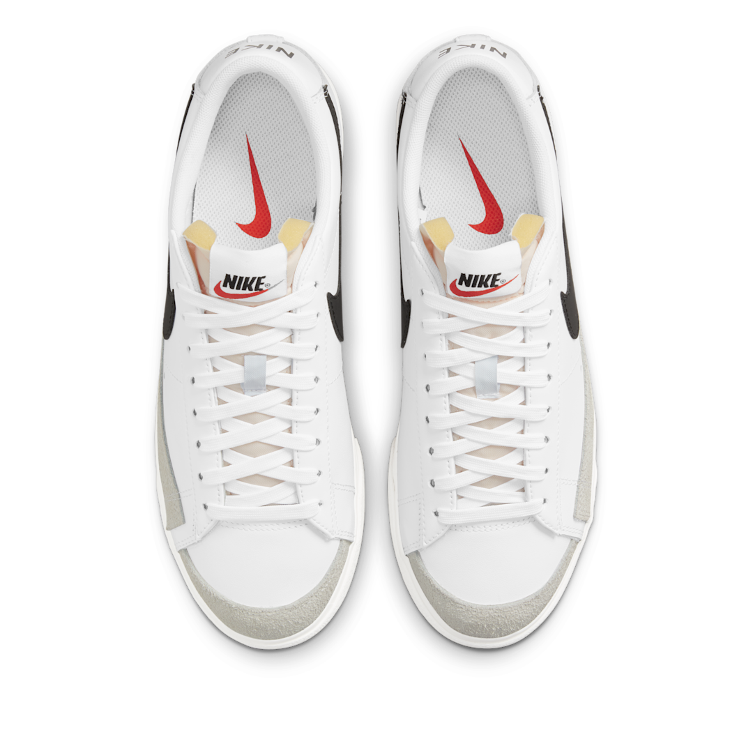 Nike Blazer Low Platform White Black