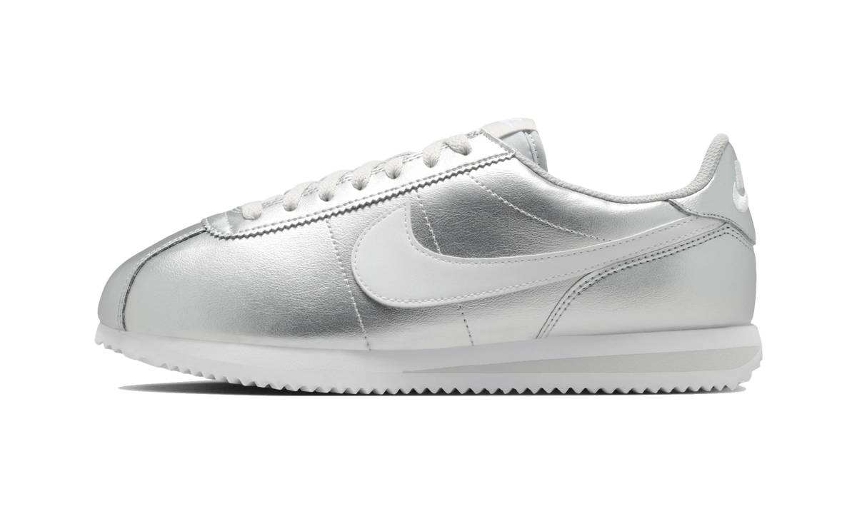 Nike Cortez Metallic Silver