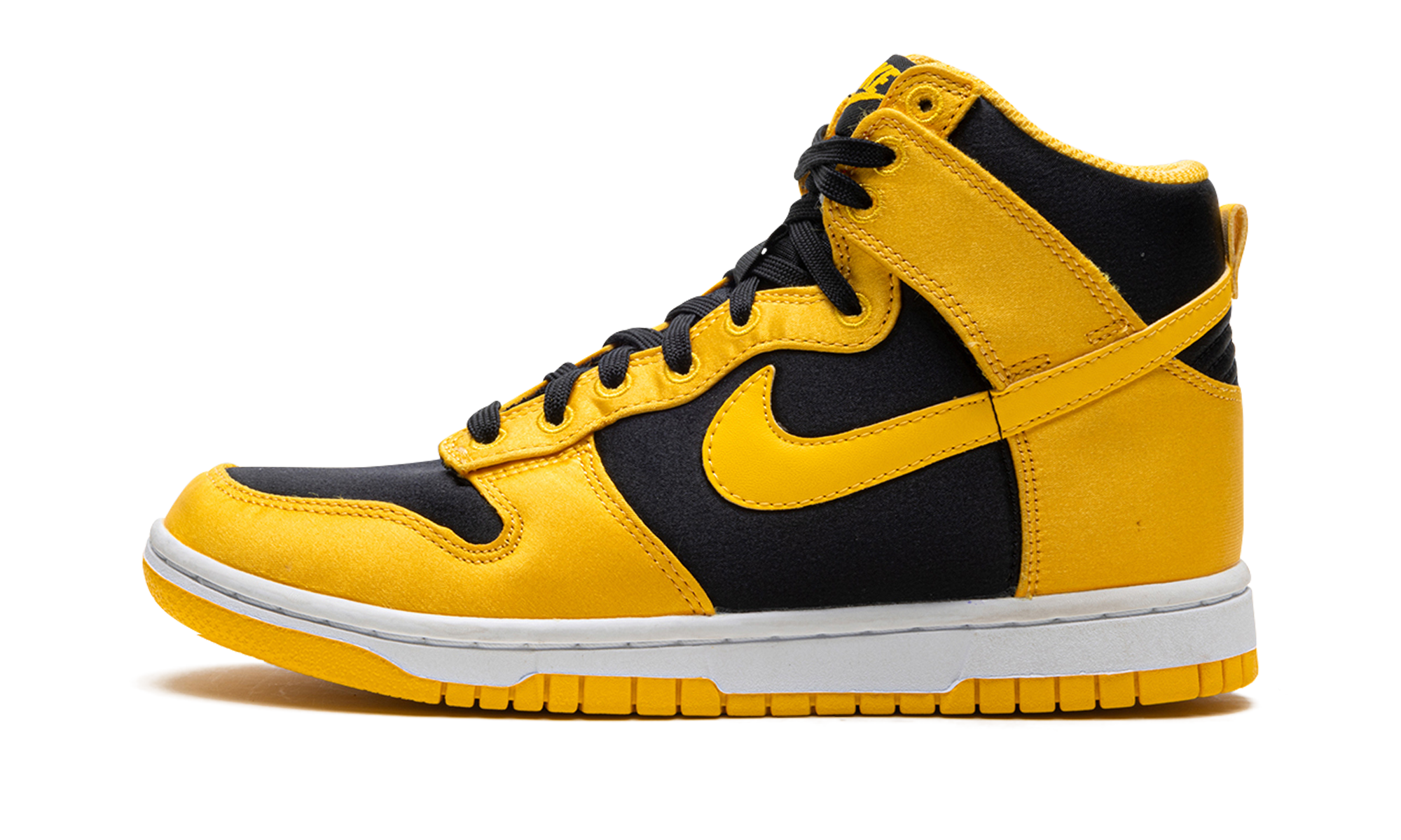 Nike Dunk High Satin Goldenrod