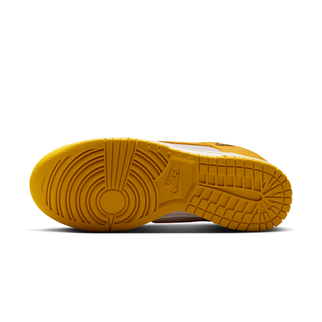 Nike Dunk Low Dark Sulfur Gold Mini Swoosh, Dark Sulfur/Pale Ivory (IB4417-101)