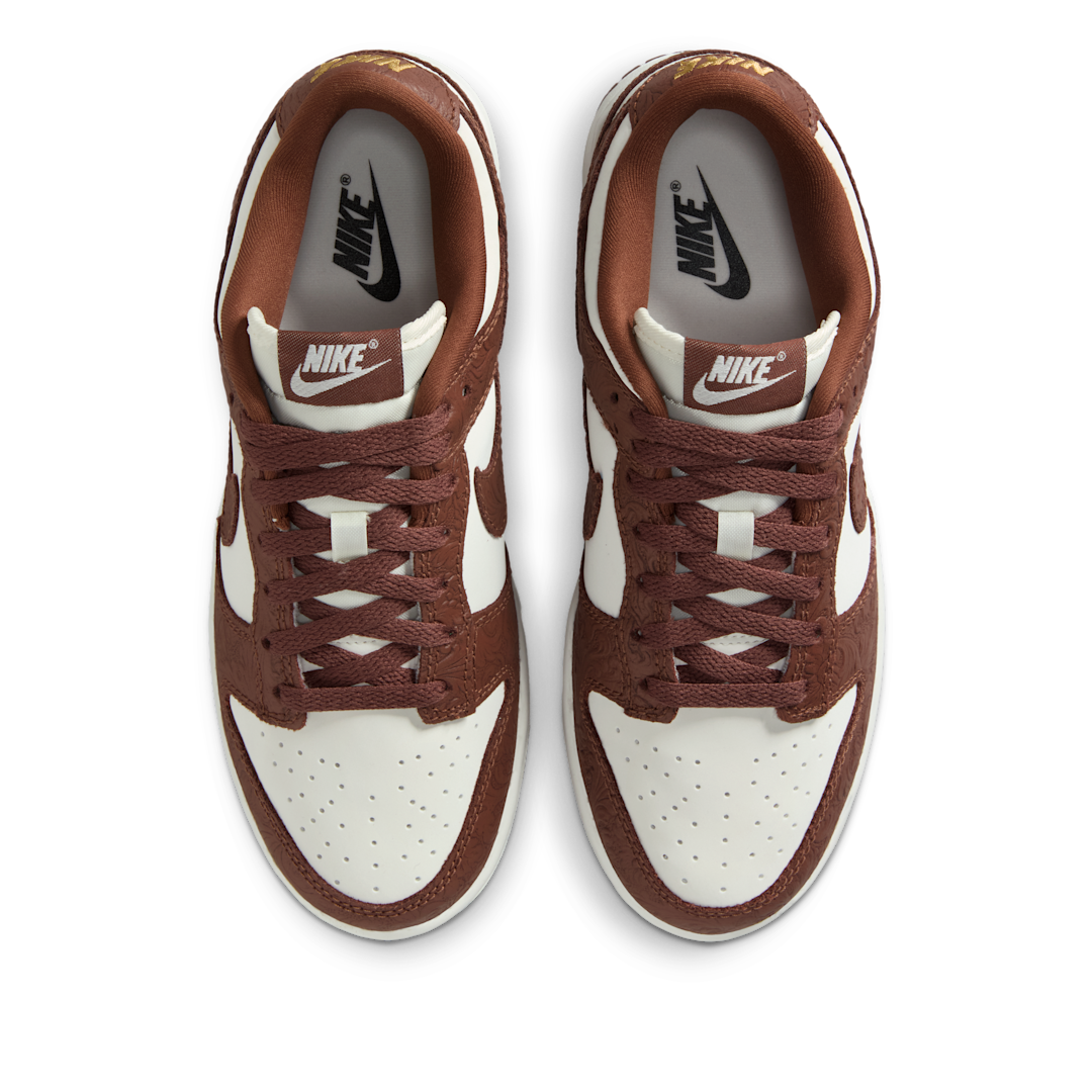 Nike Dunk Low Embossed Baroque Sail Fauna Brown - Sneak