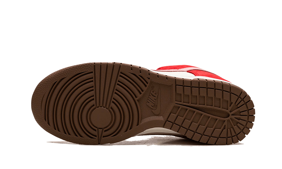 Nike Dunk Low PRM Bacon, Sport Red/Sheen/Sail/Medium Brown (FB7910-600)