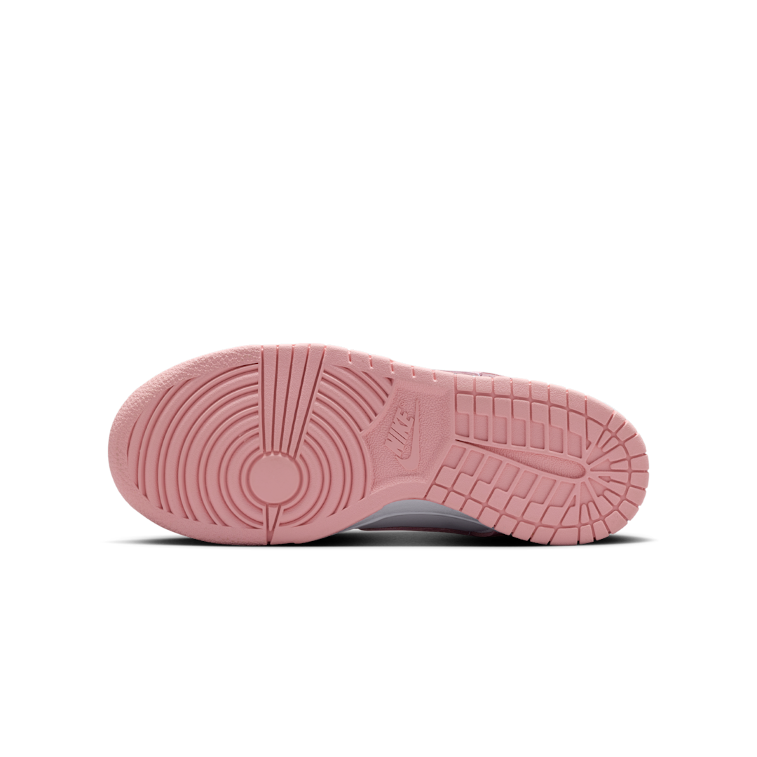 Nike Dunk Low White Medium Soft Pink, White/White/White/Medium Soft Pink (FB9109-125)
