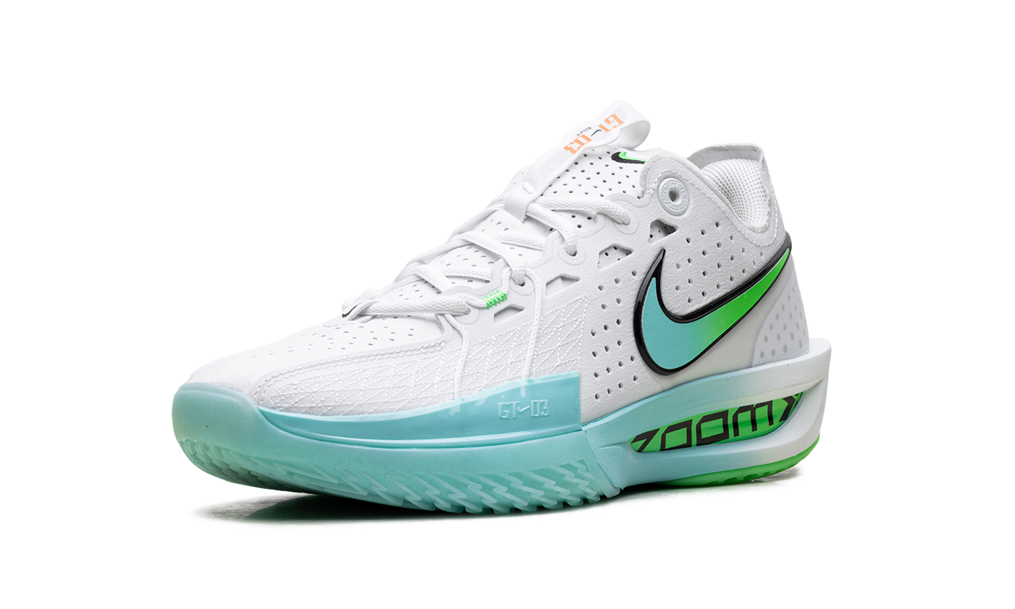 Nike GT Cut 3 White Bleached Turquoise