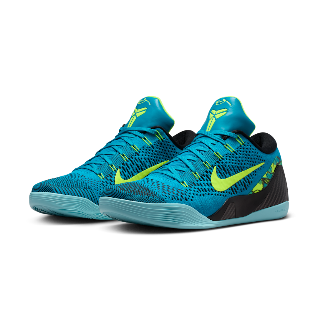 Nike Kobe 9 Elite Low Protro Perspective, Neo Turquoise/Volt/Midnight Navy (IO3673-400)