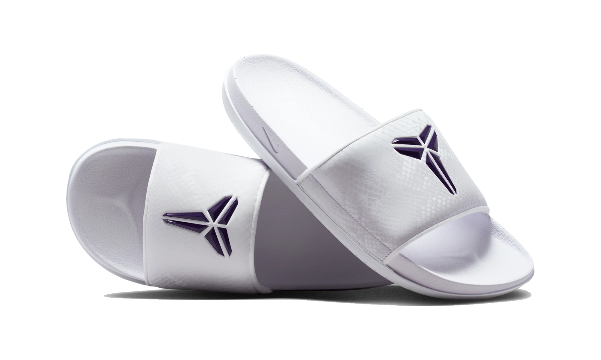 Nike Kobe Offcourt Slide White Court Purple