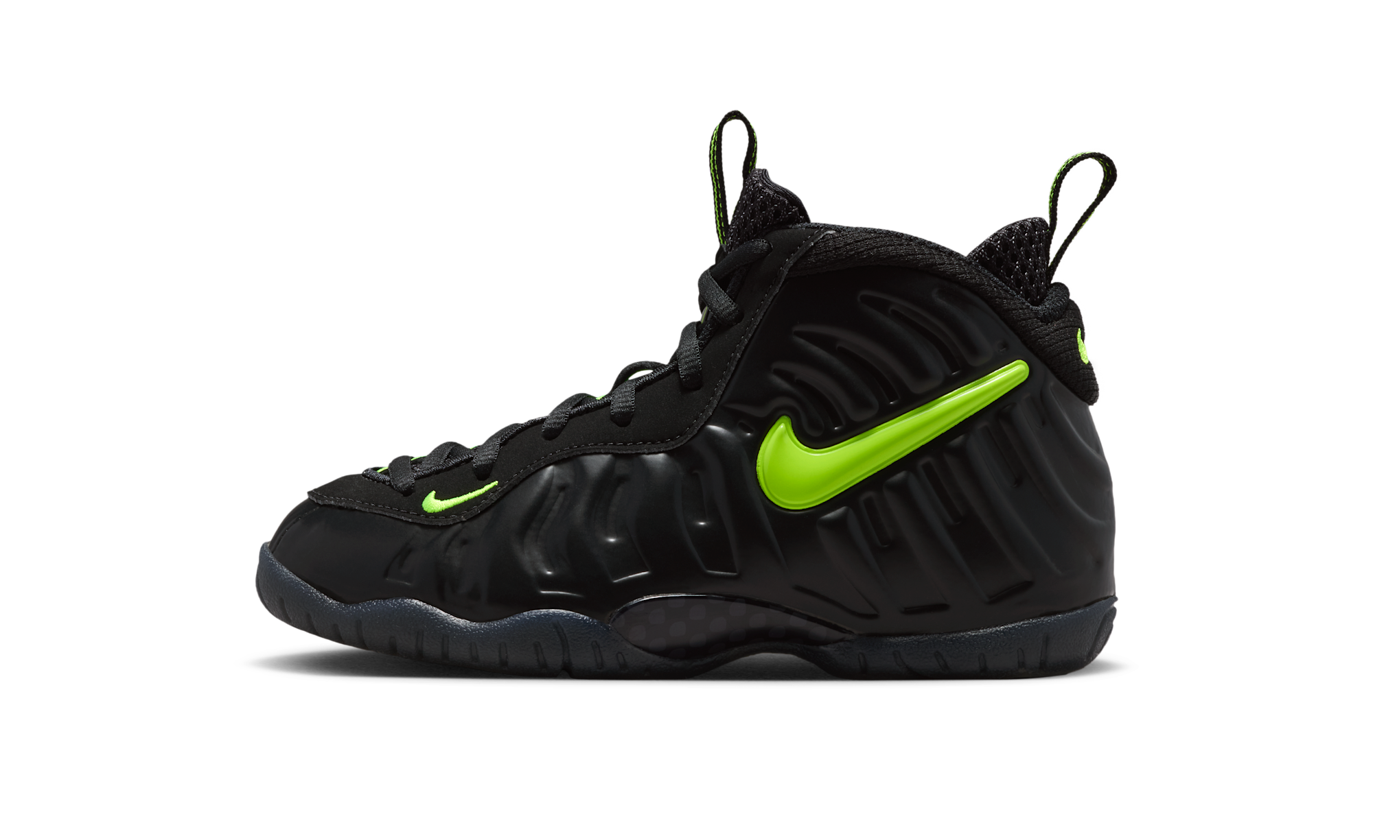 Nike Little Posite Pro Black Voltage Yellow