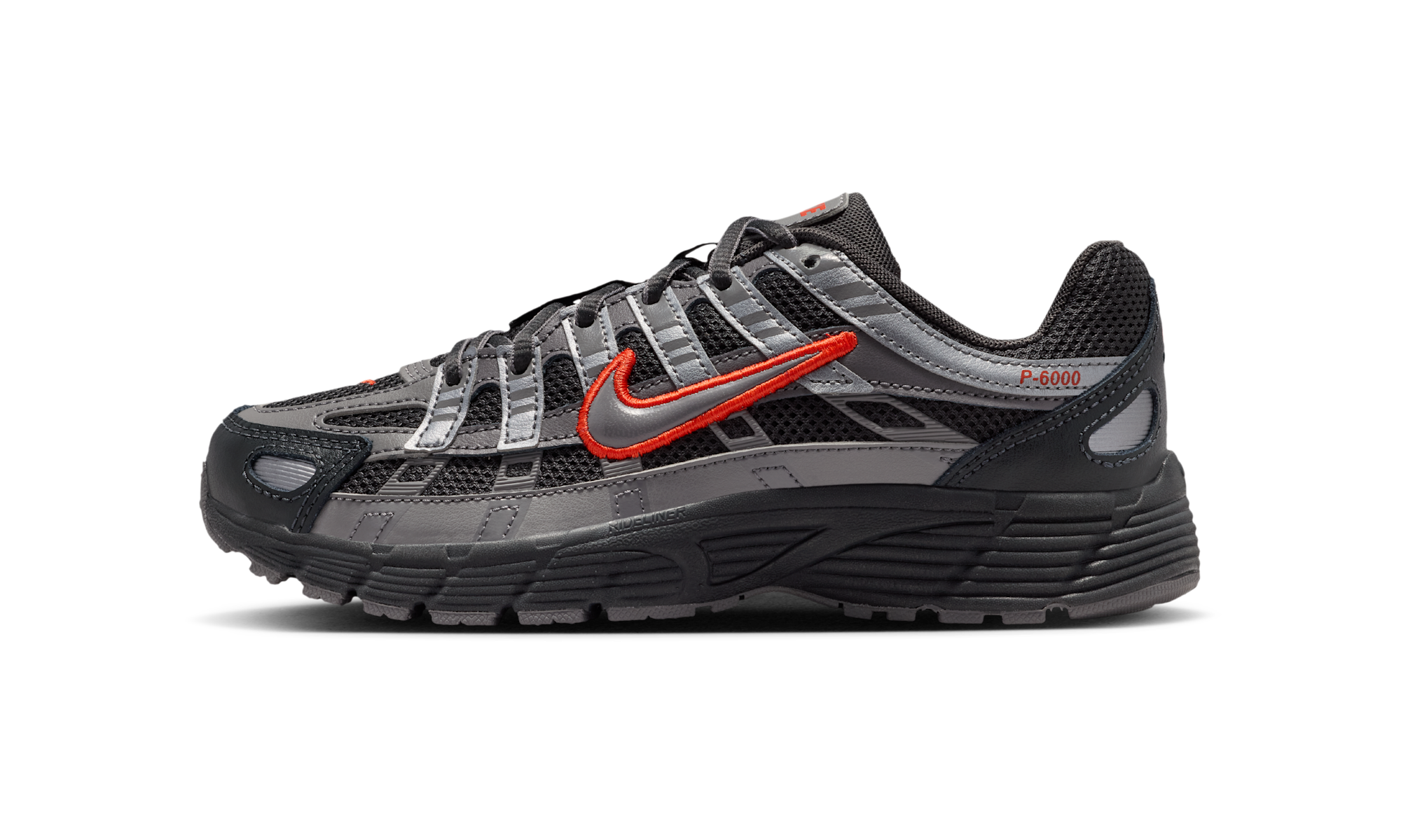 Nike P-6000 Anthracite Picante Red