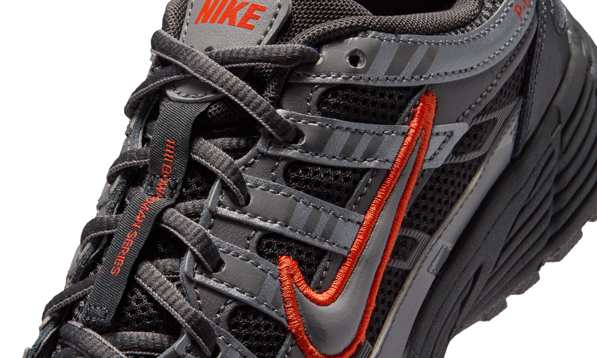 Nike P-6000 Anthracite Picante Red