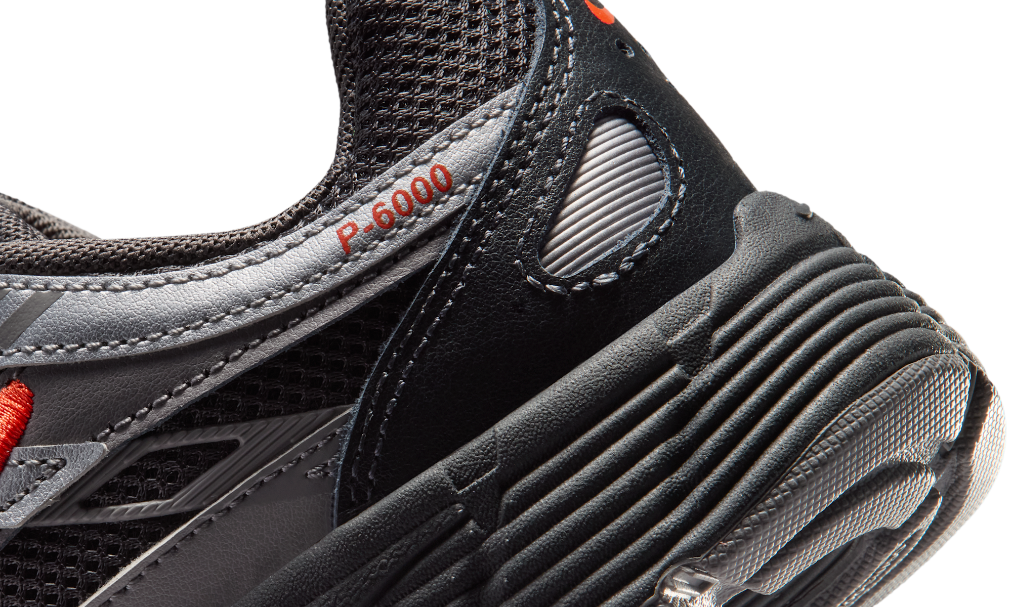 Nike P-6000 Anthracite Picante Red