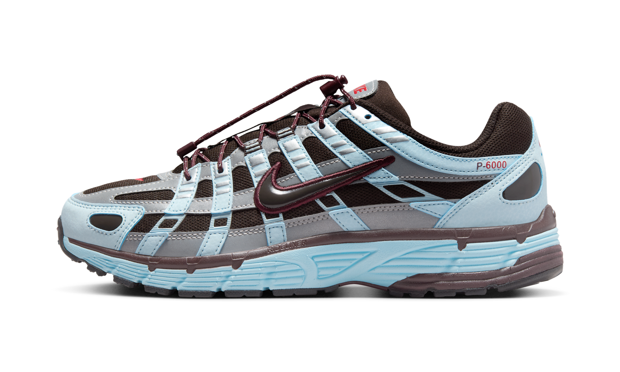 Nike P-6000 Glacier Blue Burgundy Crush