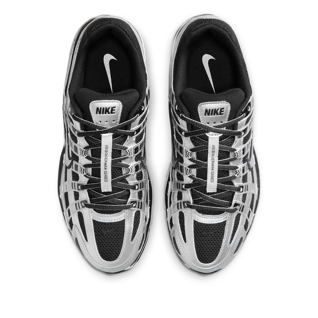 Nike P-6000 Metallic Silver Black White, Metallic Silver/Black/White/Metallic Silver (BV1021-013)
